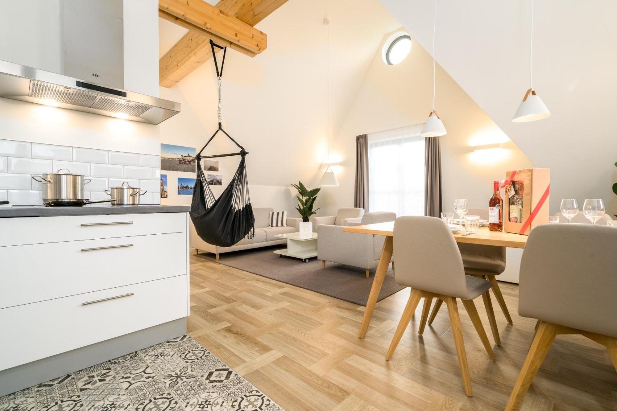 Zolima - Modern - E-Bike Ladestation - Familie Apartment Stolpe auf Usedom Bagian luar foto